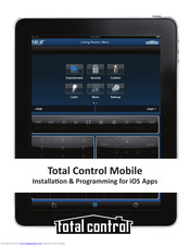 URC Total Control Mobile Installation & Programming