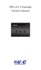 Universal Remote Control TRF-UZ1 Owner's Manual