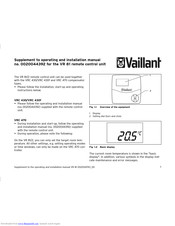 Stramme Akkumulerede mus Vaillant VR 81 Manuals | ManualsLib
