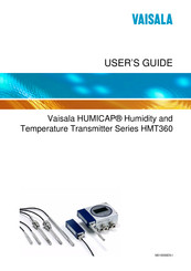 Vaisala HUMICAP HMT367 User Manual