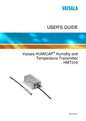 Vaisala HUMICAP HMT310 User Manual