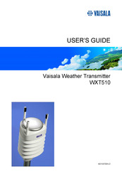 Vaisala WXT510 User Manual