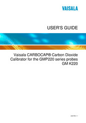 Vaisala CARBOCAP GM K220 User Manual