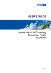 Vaisala HUMICAP HMP143A User Manual