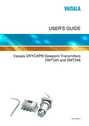 Vaisala DRYCAP DMT346 User Manual