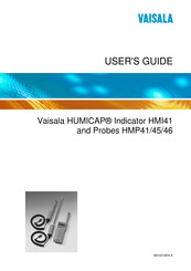 Vaisala HUMICAP HMP45 User Manual