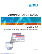 Vaisala Veriteq viewLinc 3.6 Administrator's Manual