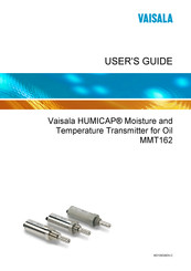 Vaisala HUMICAP MMT162 User Manual