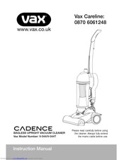 Vax CADENCE V-044 Instruction Manual
