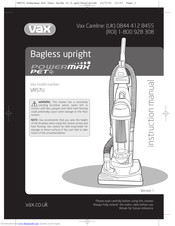 Vax VRS7U Instruction Manual