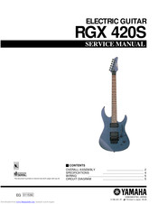 Yamaha RGX 420S Service Manual