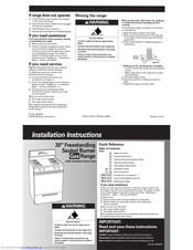 Whirlpool 8523781 Installation Instructions Manual
