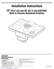 Whirlpool 8285116 Installation Instructions Manual