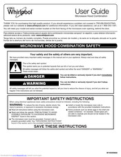 Whirlpool W10545080A User Manual