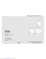 Viking VGIC530 Use & Care Manual