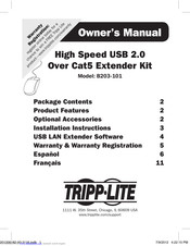 Tripp Lite B203-101 Owner's Manual