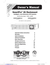 Tripp Lite SmartPro SMART750RMXL2U Owner's Manual