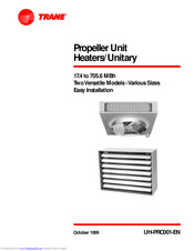 Trane UH-PRC001-EN Easy Installation Manual
