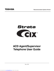 Toshiba Strata CIX-SG-CCACD-VB User Manual