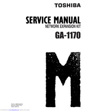Toshiba GA-1170 Service Manual