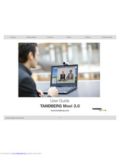 TANDBERG Movi 3.0 User Manual