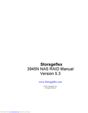 Storageflex NAS RAID 3945N Manual