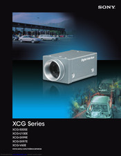 Sony XCG-SX99E Specifications