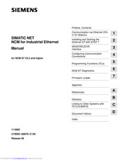 Siemens NCM S7 Manual