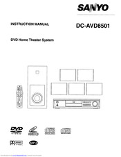 Sanyo DC-AVD8501 Instruction Manual