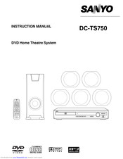Sanyo DC-TS750 Instruction Manual