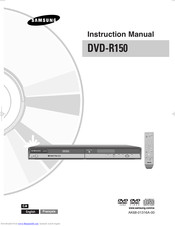 Samsung DVD-R150 Instruction Manual