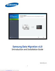 Samsung Data Migration 1.0 Introduction And Installation Manual
