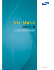 Samsung H40B User Manual