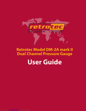 Retrotec DM-2A mark II User Manual
