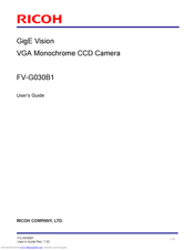 Ricoh FV-G030B1 User Manual