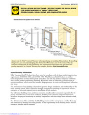 Pella HURRICANESHIELD 80ED0101 Installation Instructions Manual