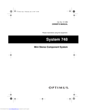 Optimus 13-1296 Owner's Manual