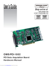 Omega OME-PCI-1002 User Manual