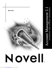 Novell Account Management 2.1 Quick Start Manual