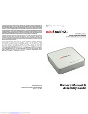 Newer Technology miniStack V2.5 Owner's Manual & Assembly Manual