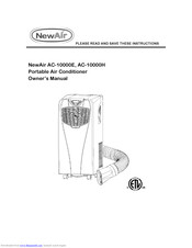 NewAir AC-10000E Owner's Manual