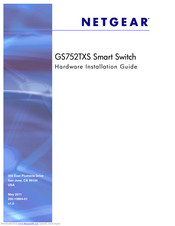 NETGEAR Smart Switch GS752TXS Hardware Installation Manual