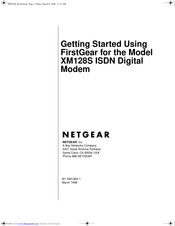 NETGEAR XM128S Getting Started Manual