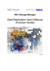 Nec Storage Manager IS015-9E User Manual