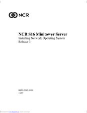 NCR NCR S16 Installation Manual