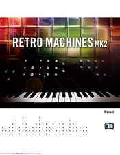 Native Instruments Retro Machines MK2 Manual