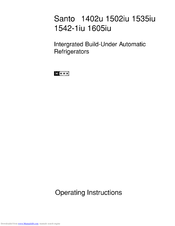 AEG Santo 1535iu Operating Instructions Manual