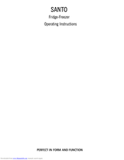 AEG SANTO 3330 KG 6 Operating Instructions Manual