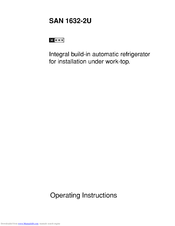 AEG SAN 1632-2U Operating Instructions Manual