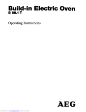 AEG B 88.1 T Operating Instructions Manual
